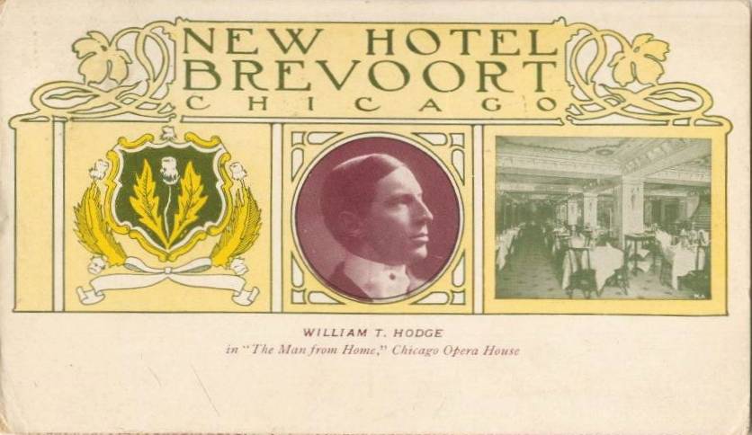NEW HOTEL BREVOORT - ART DECO - 3 IMAGES - 1908